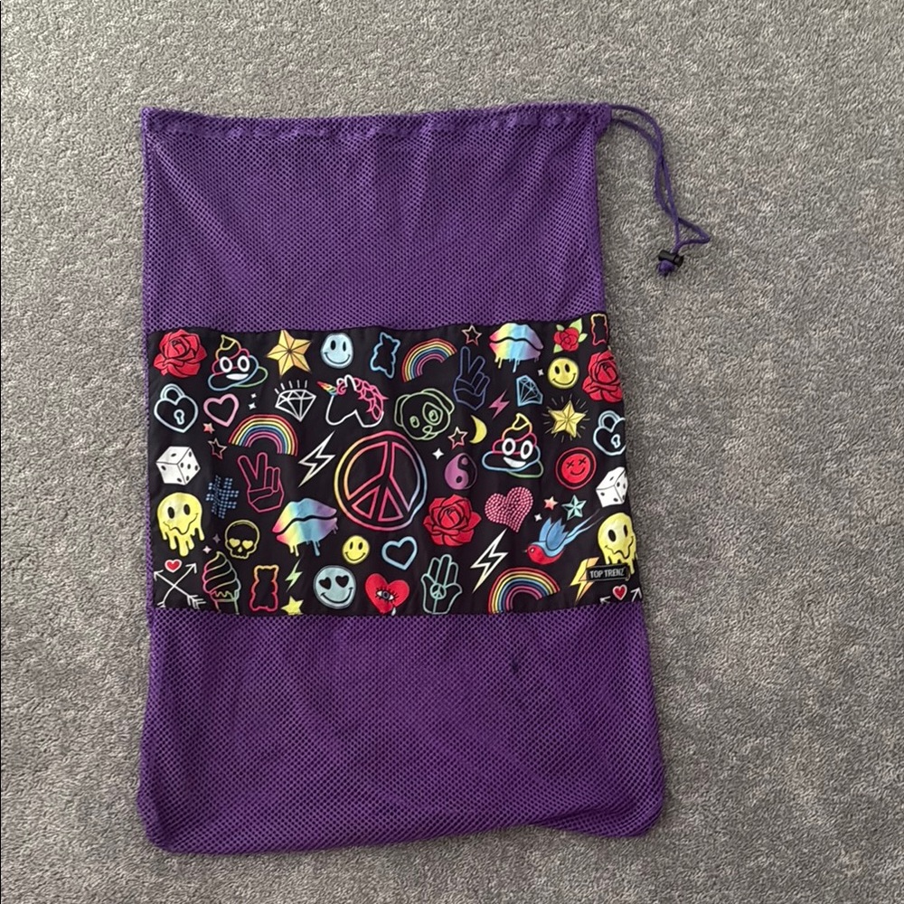 Top Trenz Emoji Laundry Bag